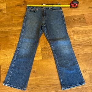 Calvin Klein stretch slim boot cut jeans size 12